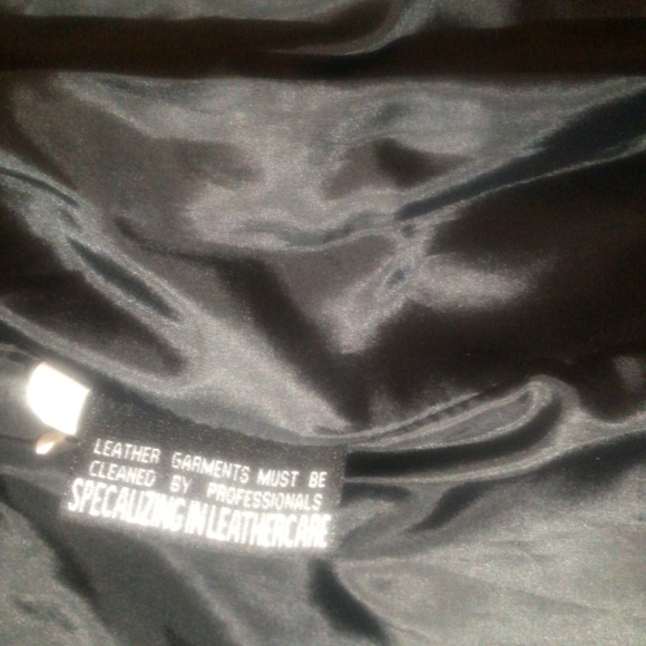 Leather motorcycle jacket - Picture 4 of 5